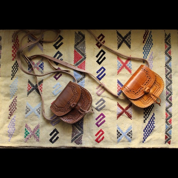 Handbags - Handmade 100% Leather Moroccan Bags!